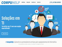 Tablet Screenshot of compuhelp.com.br