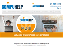 Tablet Screenshot of compuhelp.es